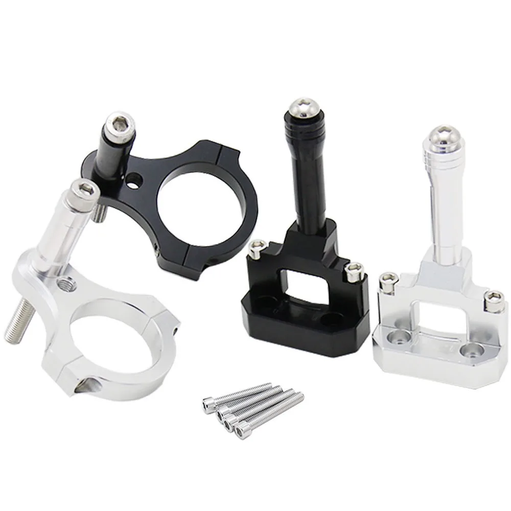 

Cnc Motorcycle Damper Steering Stabilize Damper Bracket Mounting Holder Kit For Yamaha Yzf R3 Mt-03 R25