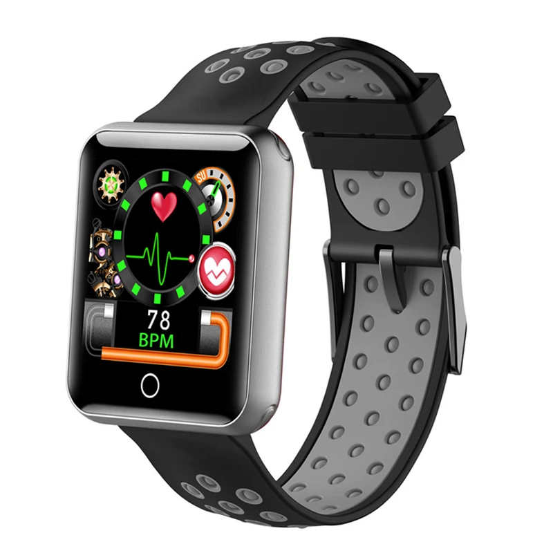 

Q18 Pulsometer Blood Pressure Heart Rate Monitor Smart Watch Fitness Tracker IP68 Smartwatch Connect for Iphone Android Xiaomi