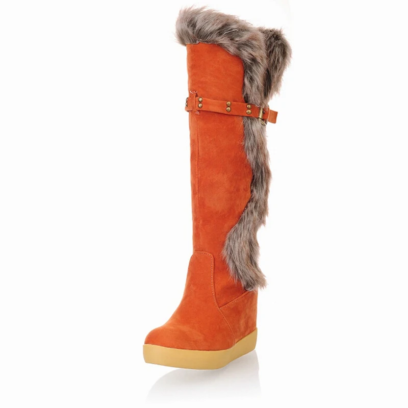 

autumn and winter 2016 women boots rivet buckling flash explosion models warm snow boots fashion increased cotton boots a266