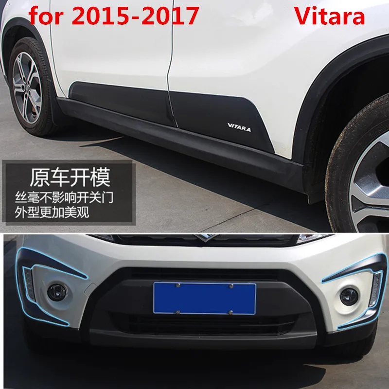European-version-of-ABS-car-door-trim-body-trim-lamp-eyebrow-trim-auto-parts-for-2015
