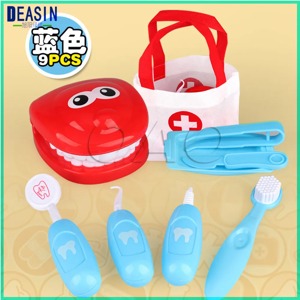 

Children's early education toys set for children's creativity dental doctor Brush teeth toys Dentist clinic gift