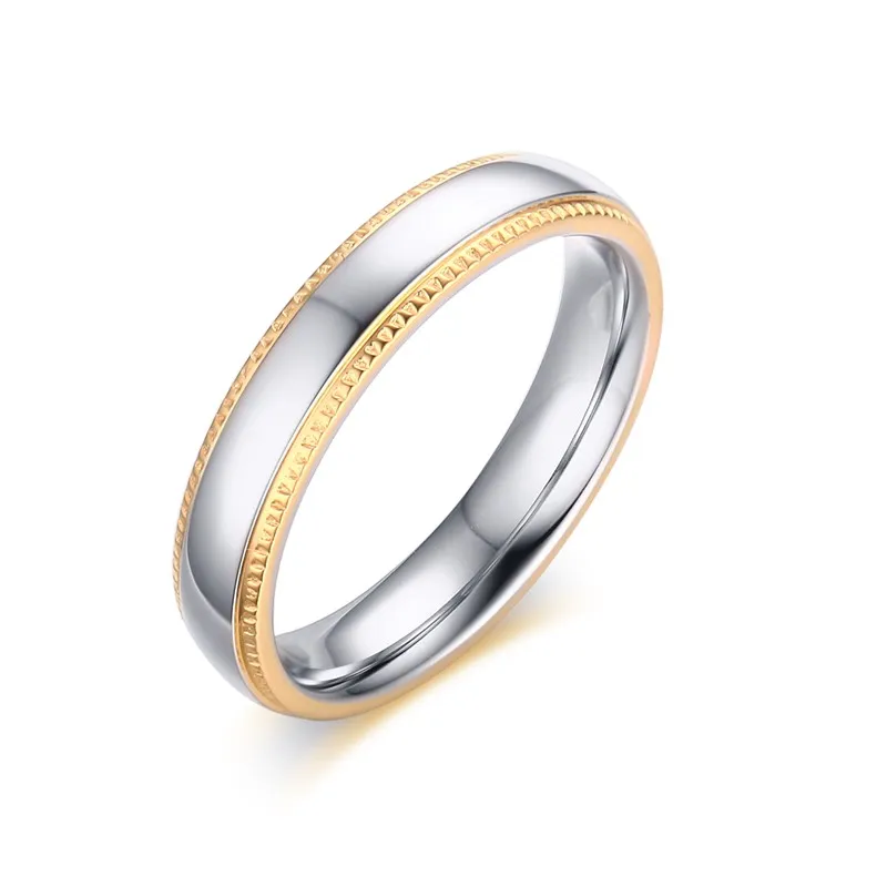 Stainless Steel Simple Ring Classic Wedding Rings for Women Jewelry USA Size 6 to 8 | Украшения и аксессуары