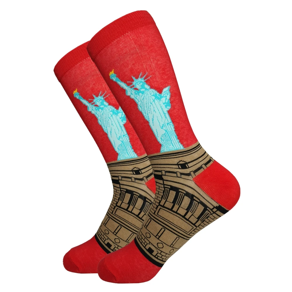 2019 Direct Selling Rushed Standard Baumwolle männer Casual Kostenloser Hohe Qualität Lieferung Socken, lustige Kleidung Socken (6 Pairs/Multi)