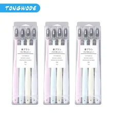 12 шт бамбуковая зубная щетка мягкая щетина уход за полостью рта зубная щетка