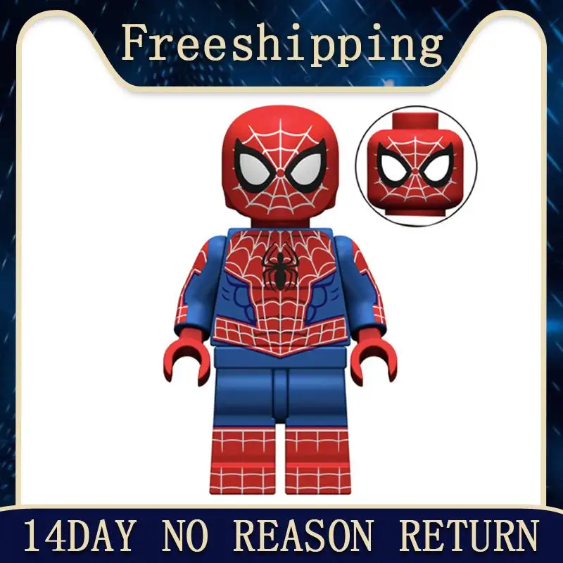 

super heroes Marvel Ultimate Spider-Man Into the Spider-Verse Web Of Shadows Gwen Stacy building blocks Model Children Toy xp116