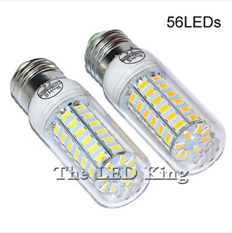 Светодиодная лампа E27 E14 GU10 5730S MD LED Lights Corn Bulb G9 24 36 48 56 69 72 светодиодный s люстра