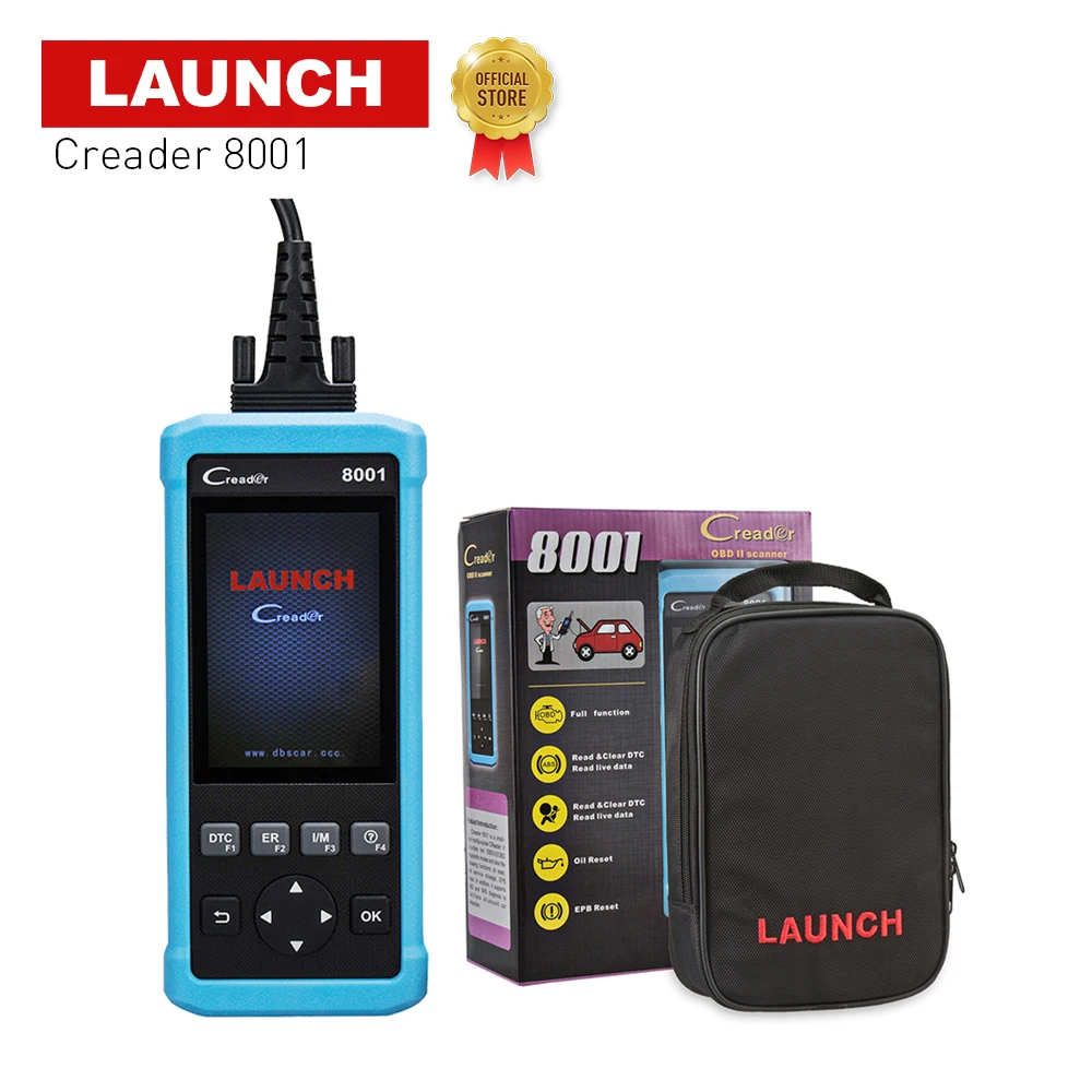 LAUNCH DIY Code Reader CReader 8001 Full OBD diagnostic tool Support