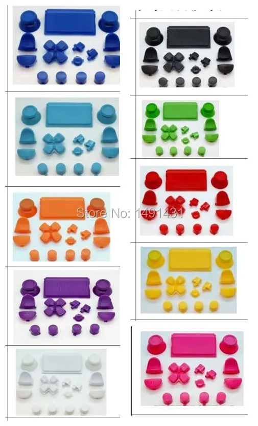 solid full set button for PS4