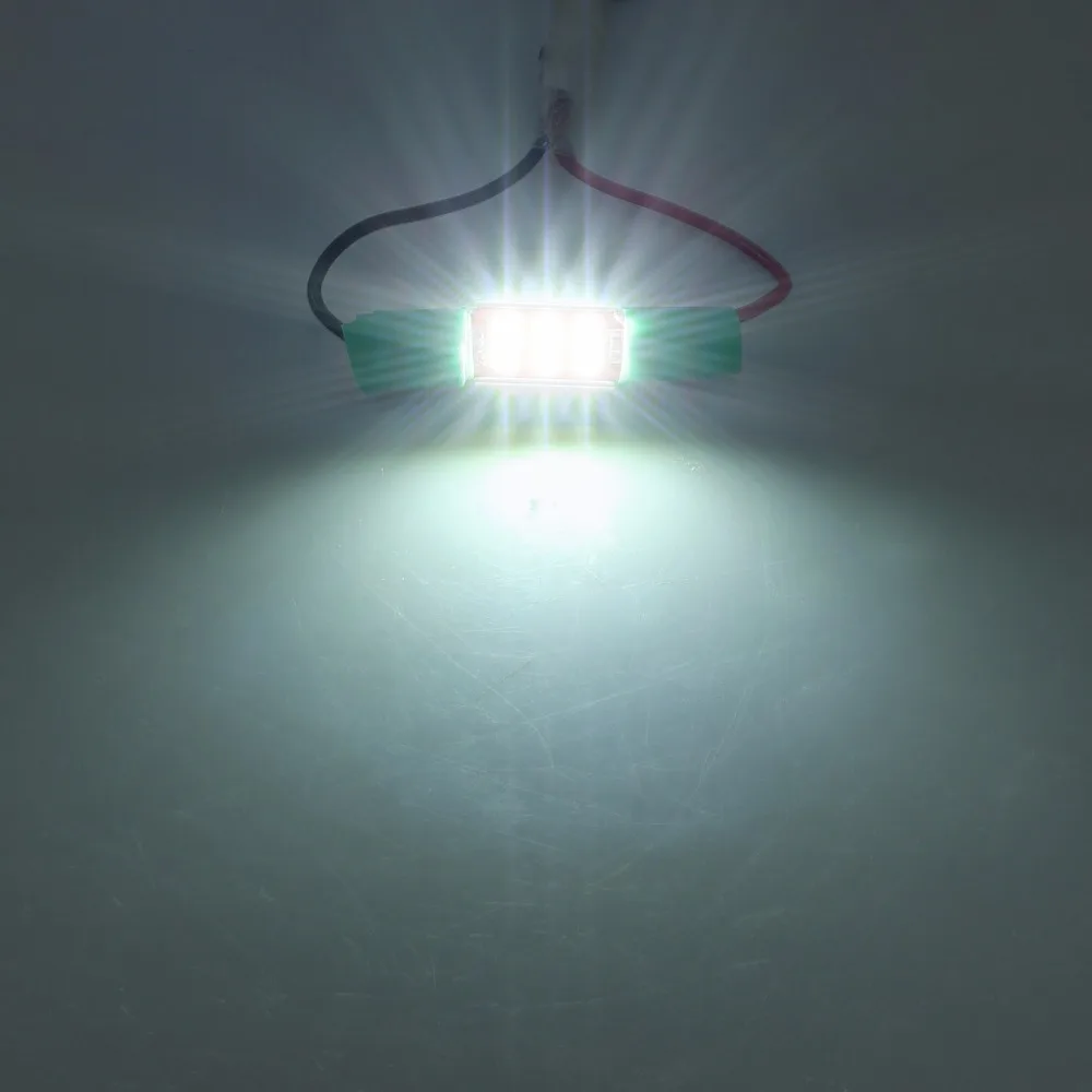 AUTOUTLET 6 шт. 36 мм 12-SMD Can-bus для ошибок 6418 C5W светодиодный SMD лампы для салона автомобиля или номерного знака светодиодный лампы