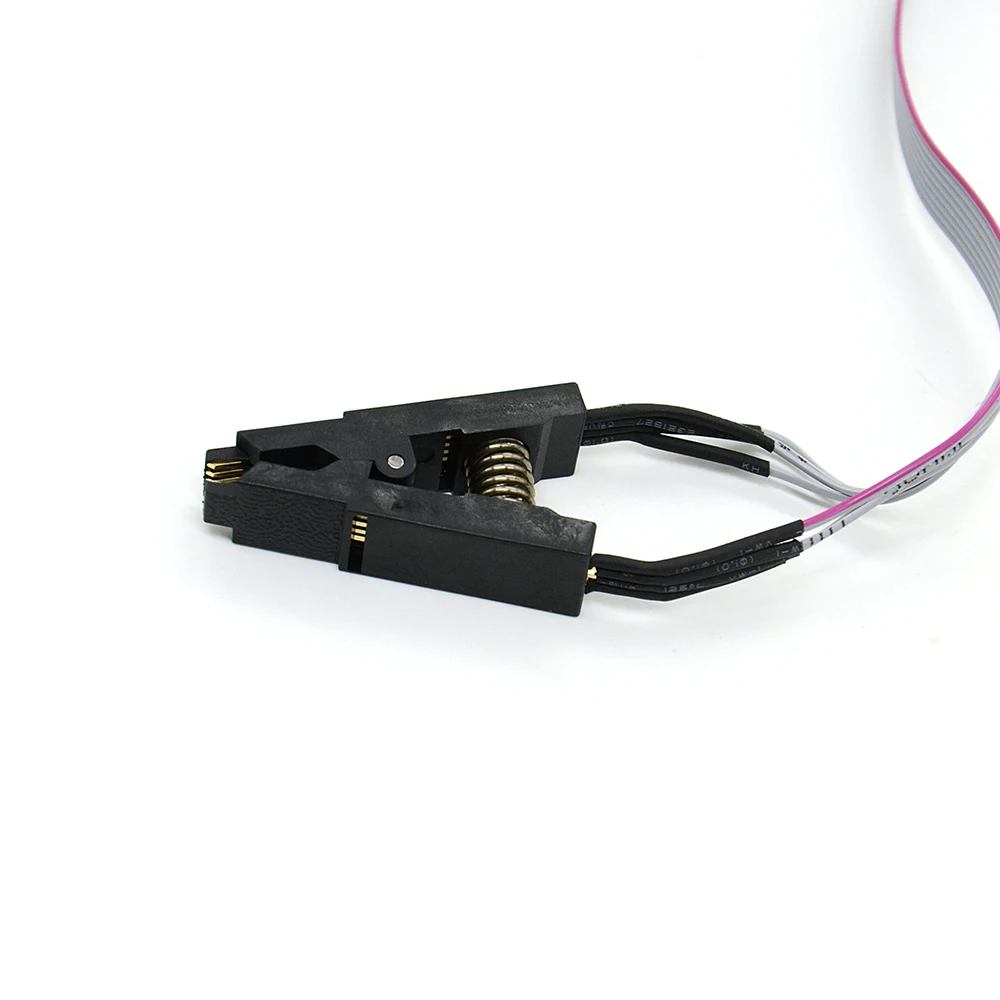 Лучшая цена SOIC8 SOP8 флэш памяти зажим для проверки ИС розетка адаптер BIOS/24/25/93
