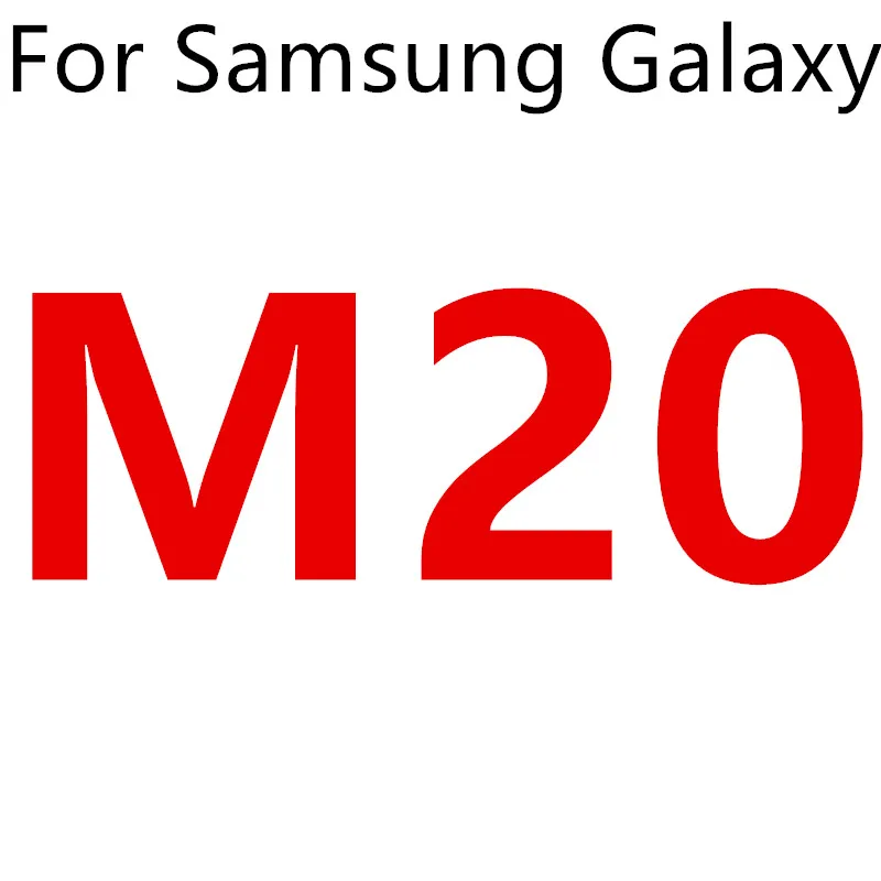 Для samsung Galaxy A30 A40 A50 A60 A70 M10 M20 A6 A8 J4 J6 A3 A5 A7 закаленное Стекло J1 J2 J3 J5 J7 Экран протектор - Цвет: M20