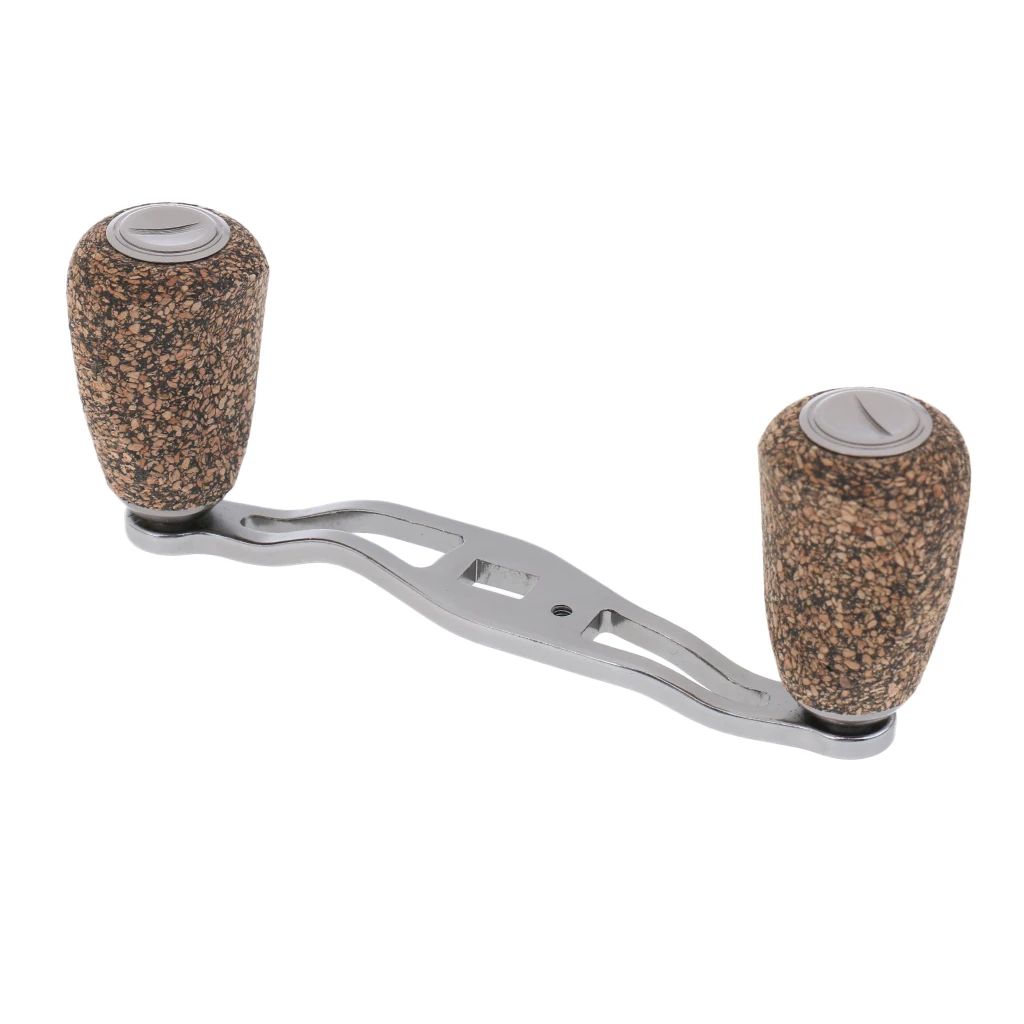 Carbon Fiber Power Fishing Reel Handle Knob Replacement for Baitcasting Reel 85mm/95mm Baitcasting Reels For Fishing