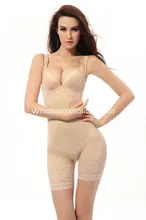 Sexy Lady Adjustable Straps Open Bust Mid-Thigh Summer Bodysuit sexy Bodysuits