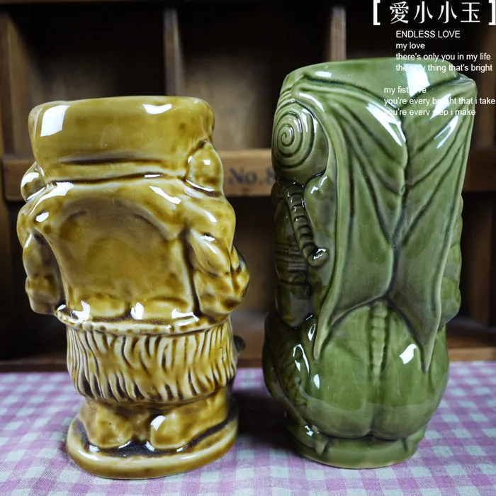 Totem Tiki чашка маори предметы мебели Ограниченная серия Гавайские украшения дома