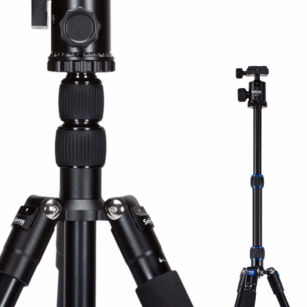 Portable Professional Photographic Aluminum Travel Table Monopod Camera Tripod For Cellphone Smartphone Canon Sony Nikon Compact Camera (11)