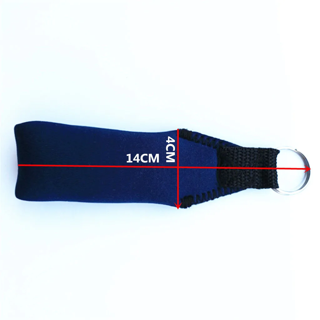 Rectangle Neoprene Floating Keyring Water Floatable Key Ring Keychain for Boating Yachting Sailing Beach Seaside Water Sports