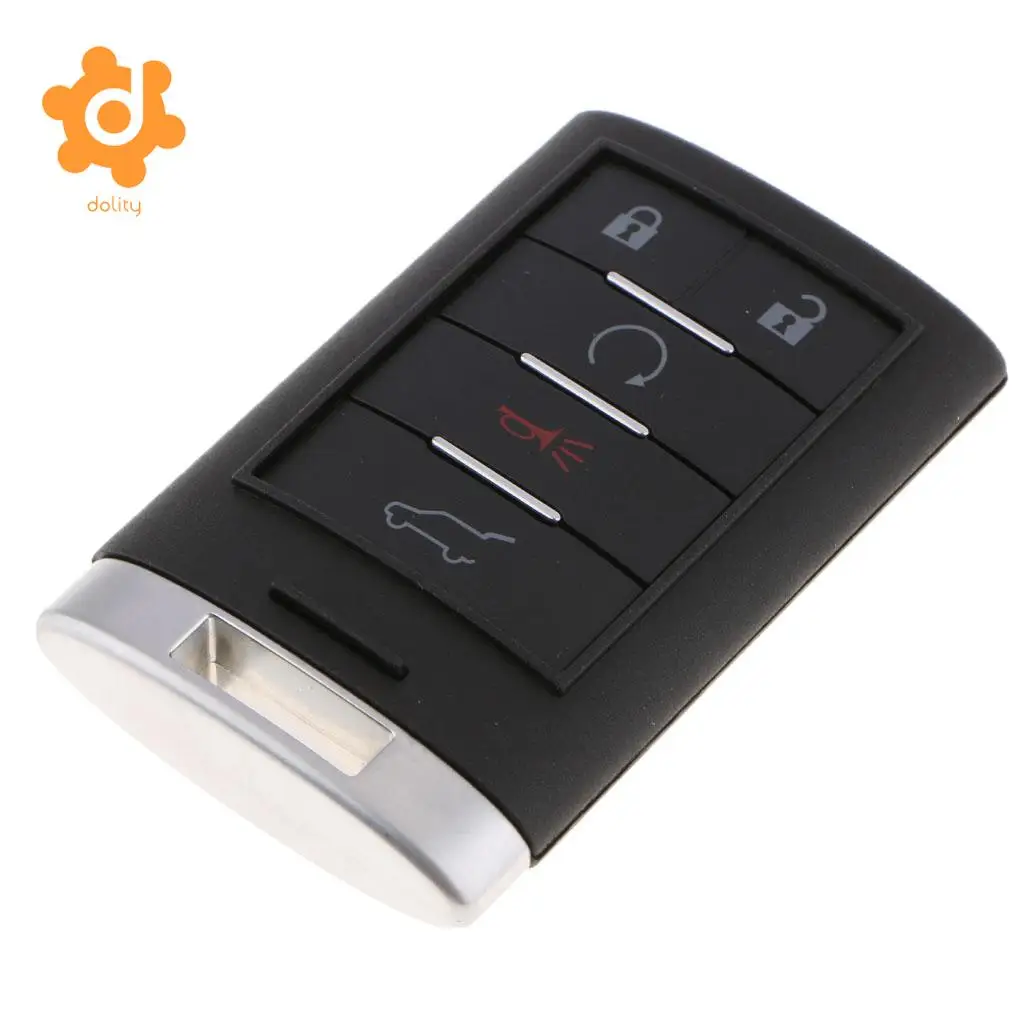 5 Buttons FOB #1 Keyless Entry Remote For Cadillac