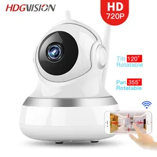 Hdgvision 720P Smart Wifi Ip Camera Wifi CCTV Surveillance Wireless IR-Cut Night Vision Smart Wifi Ip Camera