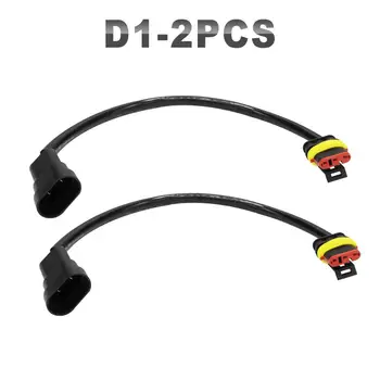 

JGAUT 2 Pieces Car Wiring kit D1S D1R D4S D4R D3S D3R for O sram Panasonic Hela Mitsubishi Fog Light Harness Headlight DRL