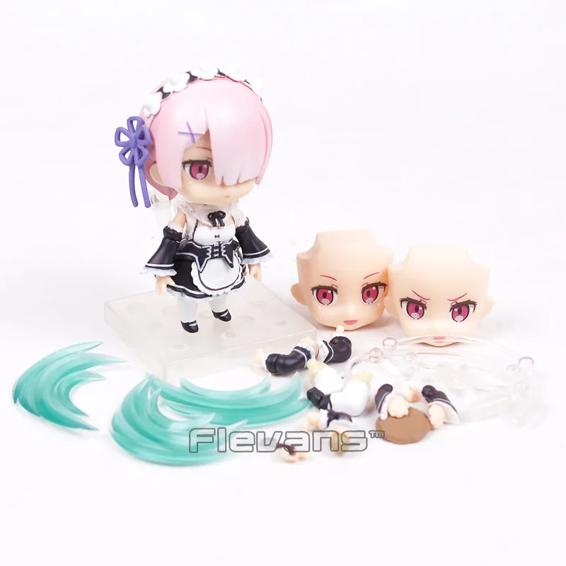 Nendoroid Re Life in a different world от zero Ram 732 ПВХ фигурка Коллекционная модель игрушки куклы