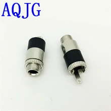 100 шт./лот PJ392 3,5 мм стерео гнездо с винтом 3,5 аудио разъем для наушников PJ-392 AQJG