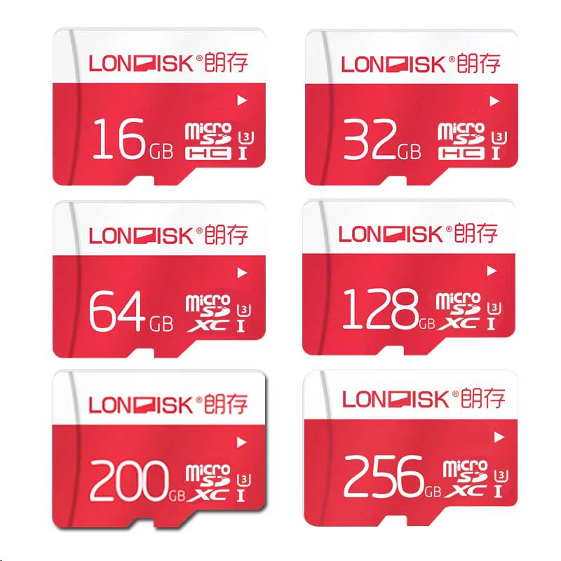 Londisk Micro SD карта 32 Гб класс 10 16 Гб/64gb128гб UHS-I максимальная скорость чтения флэш-карта памяти 16/32/64/128 ГБ для смартфона планшета