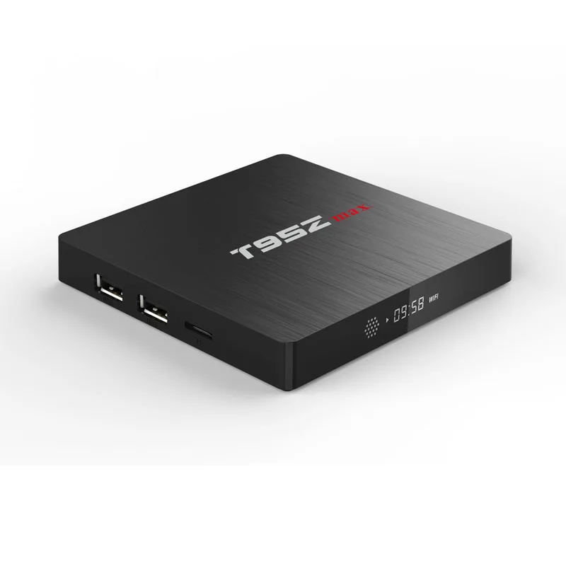 T95Z MAX Amlogic S912 Восьмиядерный Smart tv Box HD2.0 4K* 2K дисплей H.265 VP9 BT Android 7,1 tv 4K медиаплеер 1080P телеприставка