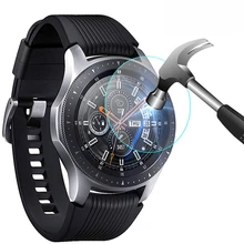 Аксессуары для часов, совместимые с samsung Galaxy Watch 46 мм, защита для экрана, водонепроницаемый 3D закаленное стекло, крышка для Galaxy Watch 42 мм