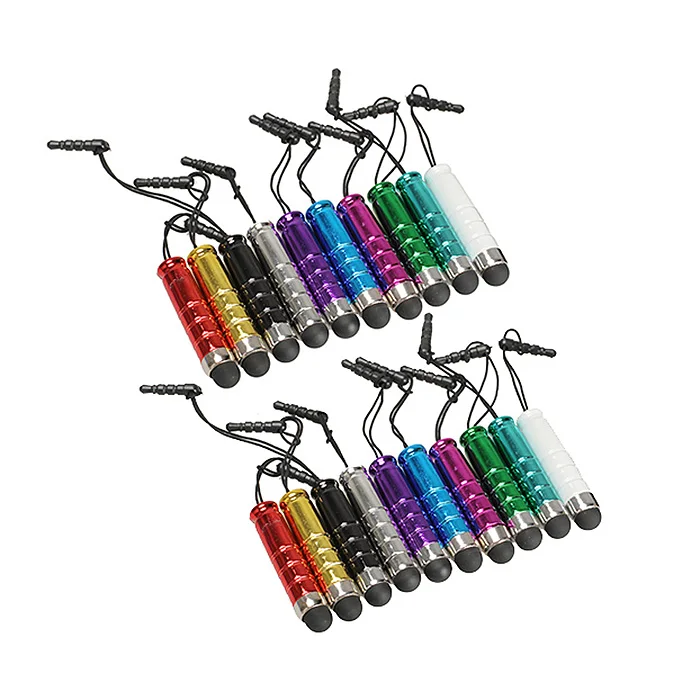 

2019 Hot 20 Pcs/Set Universal Mini Capacitive Screen Stylus Pen for Apple iPhone iPad Samsung Phone Tablet For DOY