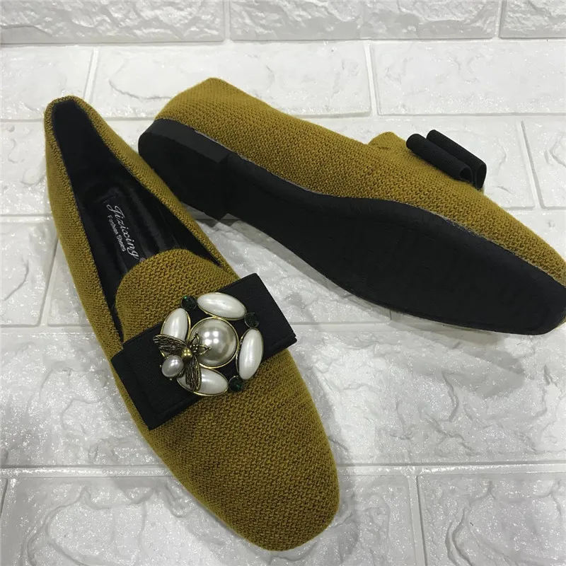 moccasin ballet flats