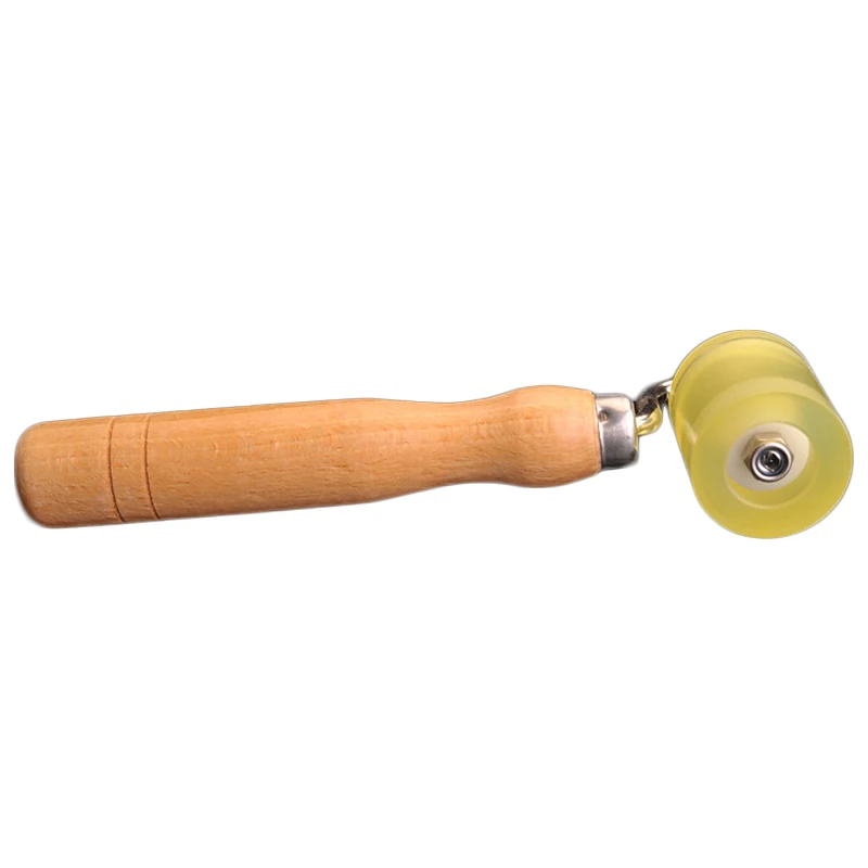 

Quality 1pcs Internal External Corner Wallpaper Seam PU Roller DIY Manual Paint Tool Wall Paper Pressure Roller Wood Handle