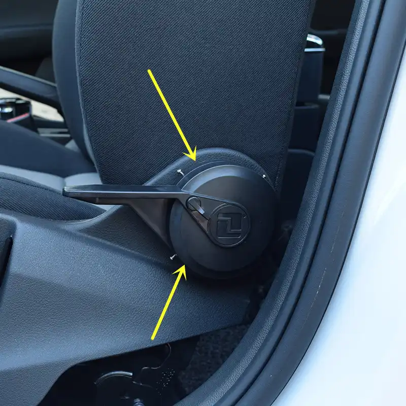 Color Name : Left Auto Sinistra Destra bracciolo Anteriore Sostegno Sedile Sedile di Regolazione in plastica bracciolo Mount Supporto Fit for Peugeot 307 Picasso Triumph 408 Mmbo