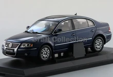 Blue 1:18 Volkswagen VW Passat 2007 Diecast Model Car Classical Sedan Collection