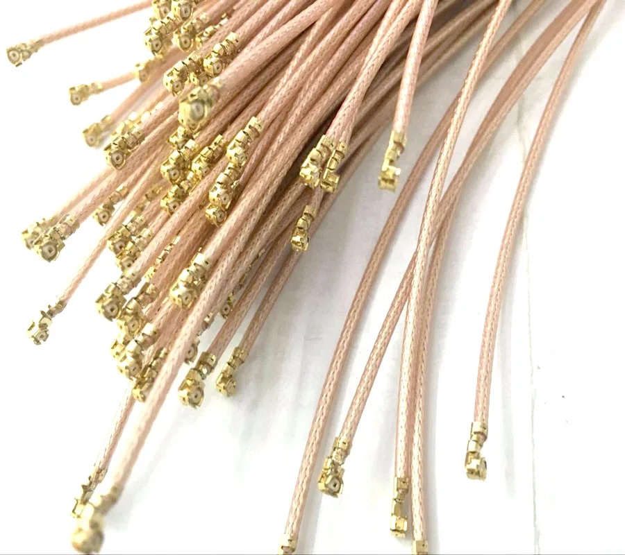 100 шт. 15 см SMA Jack Female to uFL/u. FL/IPX/ipex РЧ коаксиальный адаптер в сборе RG178 Pigtail кабель|sma
