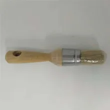 1 шт. деревянная ручка краска для волос щетка для воска щетина Мел масляная краска инструменты для художников передовые мелки и воском и молочная краска