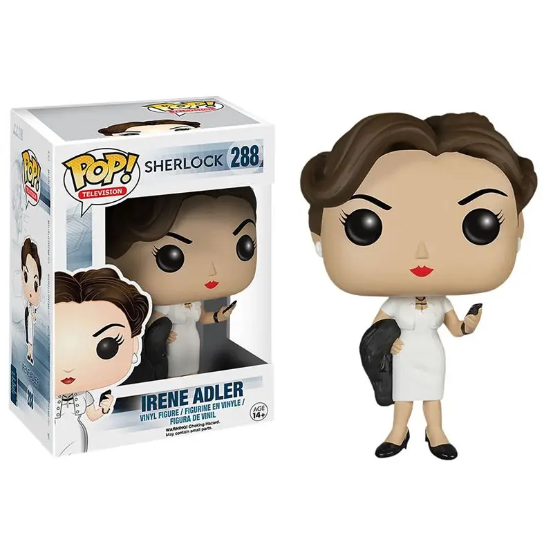 

Original Funko pop TV Series Sherlock - Irene Adler Vinyl Figure Collectible Model Toy with Original box