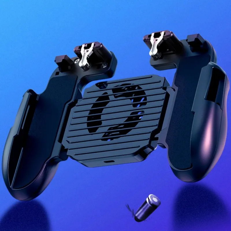  H5II Cooling Fan Gamepad Joystick Mobile Phone for PUBG Game Gamepads For iPhone/ Samsung /Huawei /