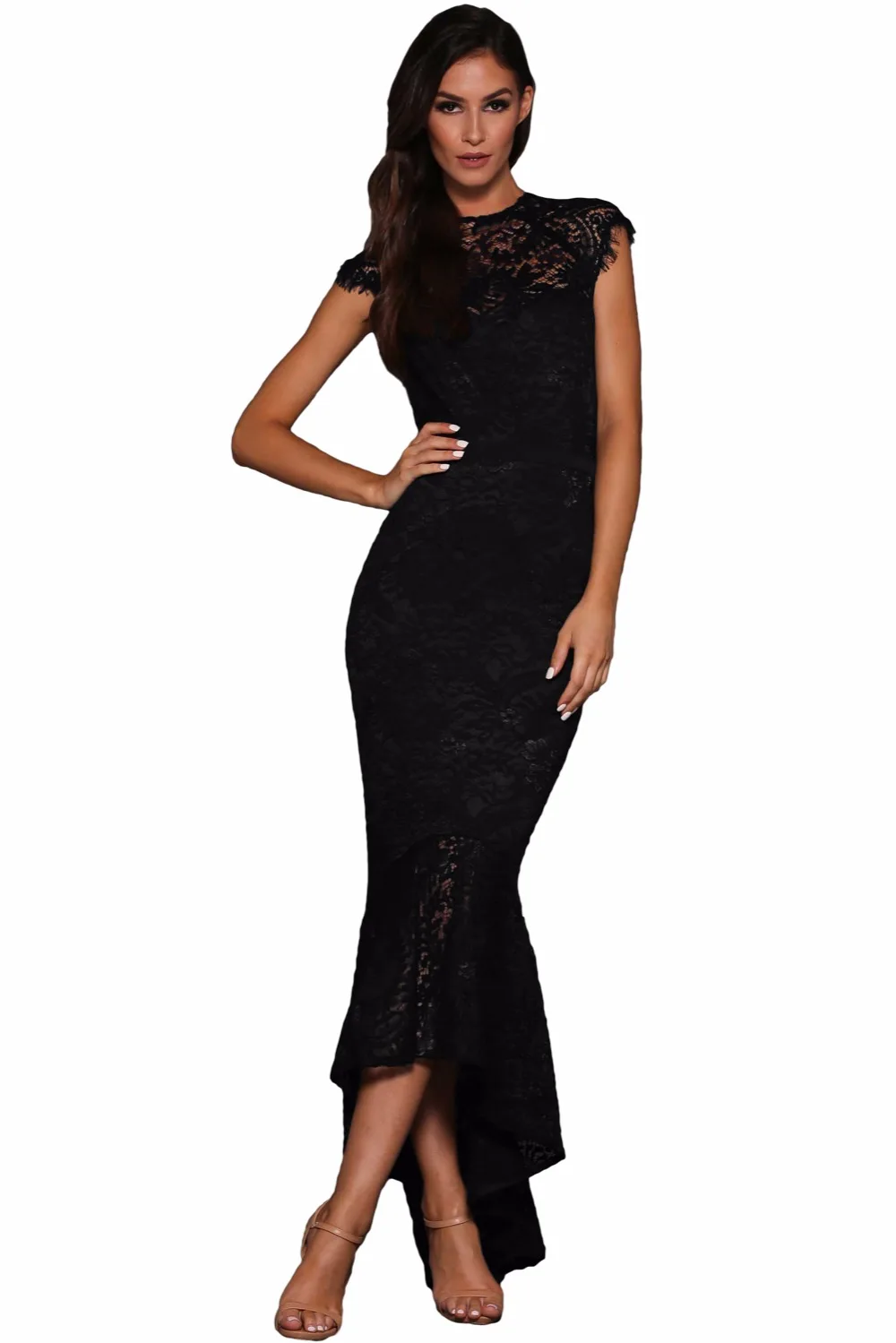 embroidered mermaid dress