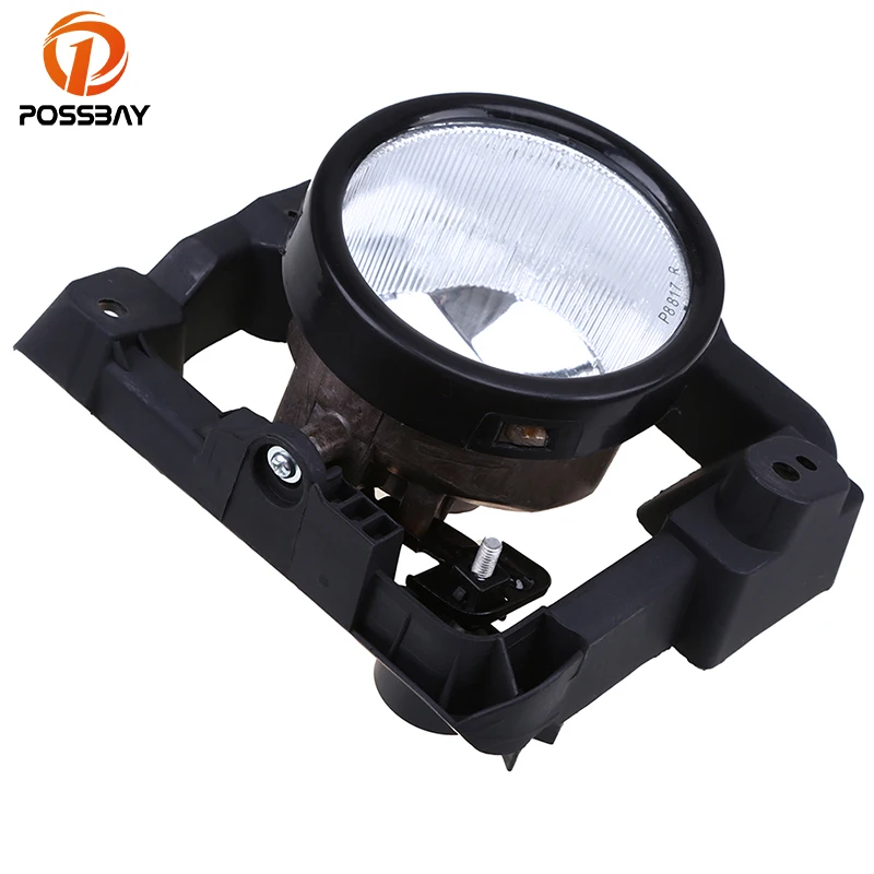 POSSBAY Clear Lens Fog Light Housing for Honda Accord VIII 06 2008 04 2011 Front Fog