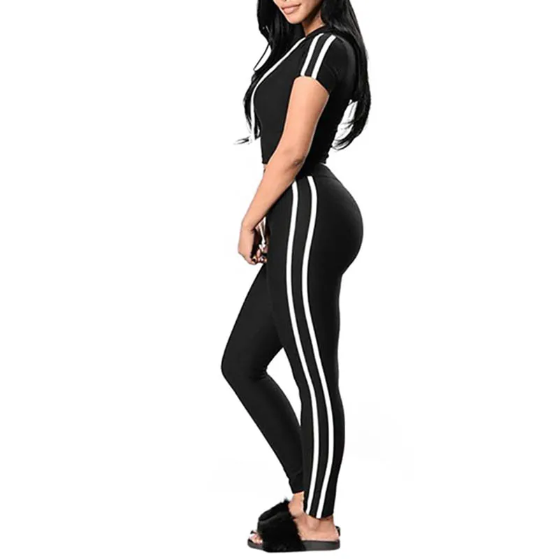 

Fitness Yoga T-Shirt Pants Set Gym Sports Running Hooded Tracksuit Jogging Dance Sport Suit Two Pieces Workout New