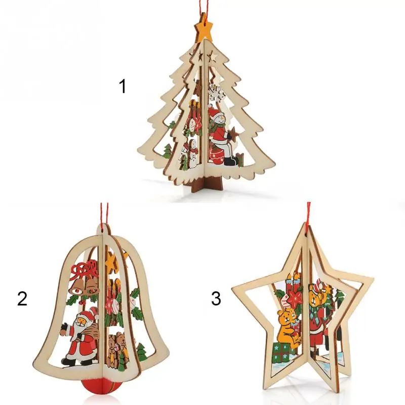 3d christmas tree ornament decor ball bauble hanging xmas home party 3d christmas ornament