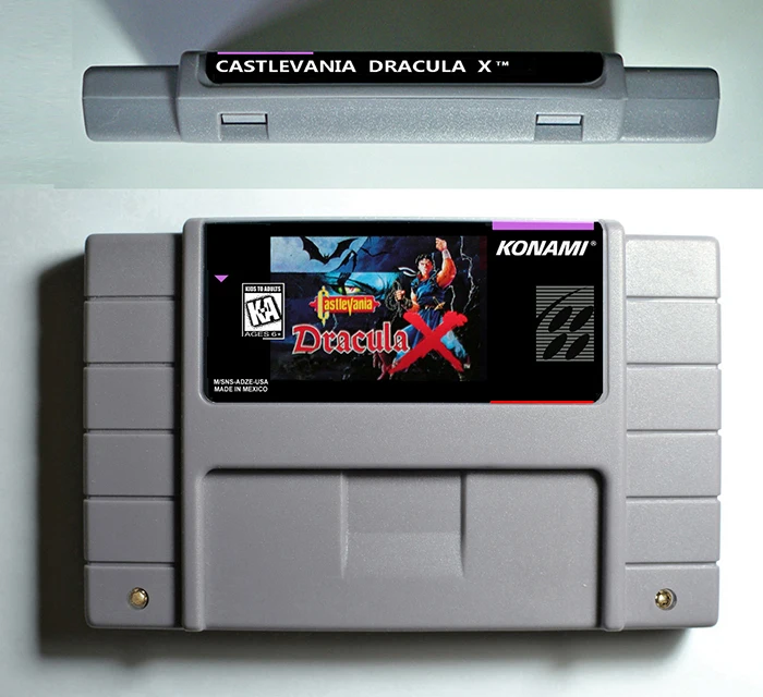 

Castlevania Dracula X - Action Game Cartridge 16 bit 46 pin USA Version