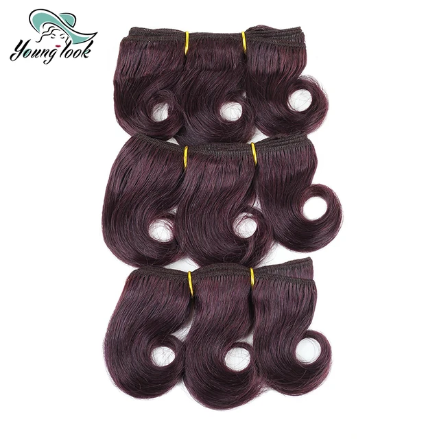 Young Look Brazilian Human Hair Bundles Hair Extension Body Wave 3