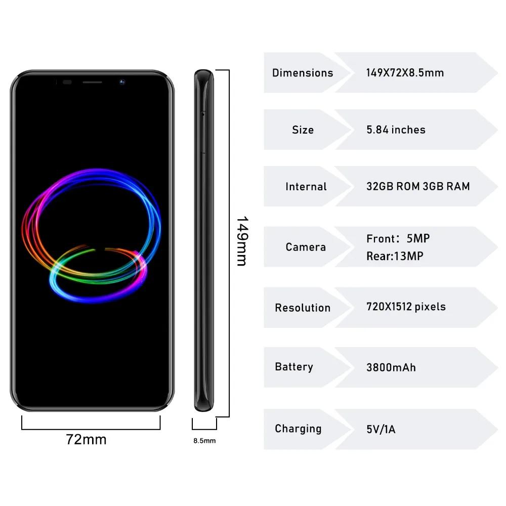 TEENO Vmobile Note 9 Mobile Phone Android 7.0 5.84\ TEENO Vmobile Note 9 Mobile Phone Android 7.0 5.84\