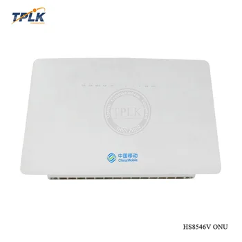 

Original HS8546V Router GPON FTTH ONT GPON ONU 4GE + 1TEL + 2USB + WIFI English Firmware with China Mobile LOGO