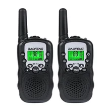 2 шт BaoFeng T3 мини рация Открытый Дети переговорные Портативный 0,5 W 8/22CH ЖК-дисплей Дисплей ручной двусторонней приемопередатчик