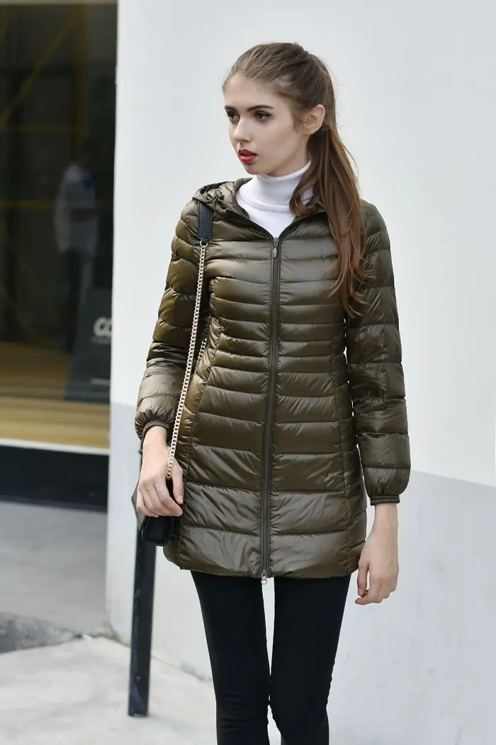 doudoune femme duvet de canard