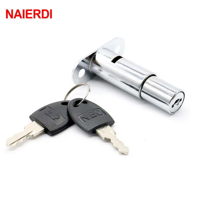 Naierdi 105 40 Plunger Lock Push Lock With 2 Key For Sliding Glass