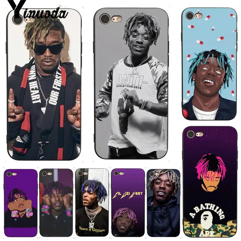 

Yinuoda For iphone 7 6 X Case Lil Uzi Vert Drawing Painting TPU Phone Case for iPhone X 6 7 6s 7plus 8 8Plus XS XR 5C SE Case