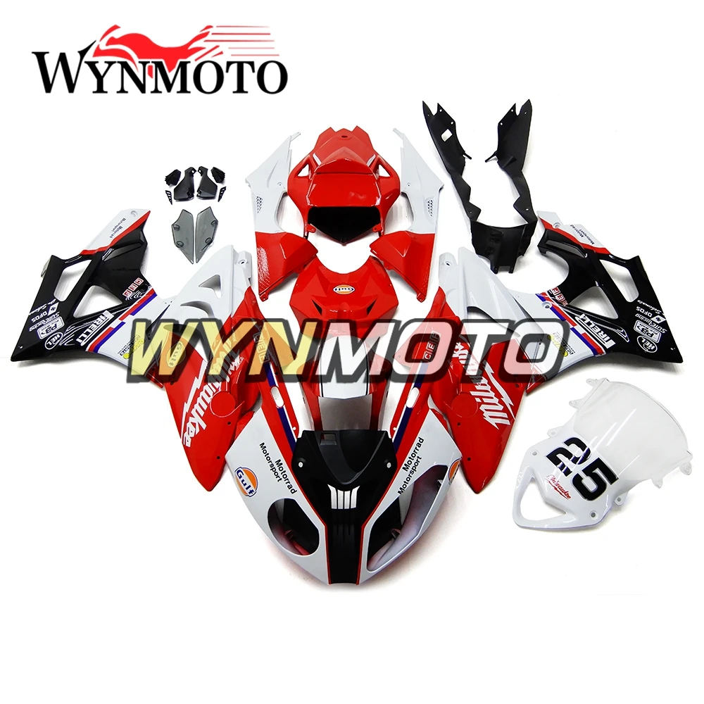 

Полные Обтекатели для BMW S1000RR 2011-2014 11 12 13 14 лет ABS пластмассовые накладки для кузова мотоцикла красный белый корпус
